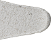 matt gesandet altweiß