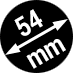 Durchmesser 54 mm