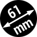 Durchmesser 61 mm