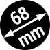 Durchmesser 68 mm